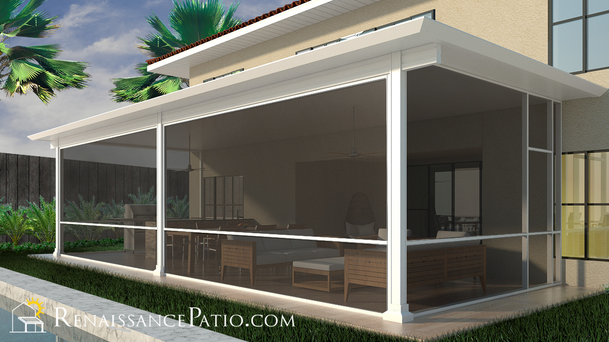 Screened Patio And Screened Porch Installation Chattanooga