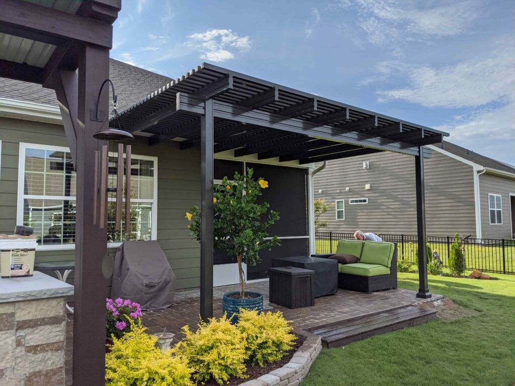 Aria Lattice Pergola | Shade Trellis